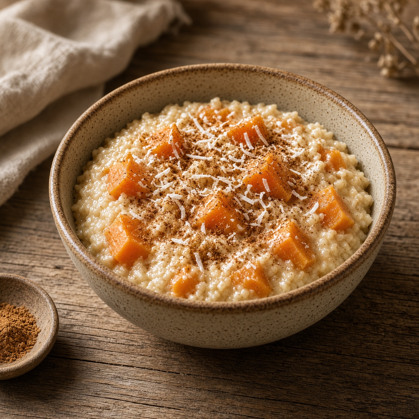 Sweet Potato Millet Porridge